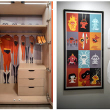 Schrank und Wandbild im Incredibles Look im Contemporary Resort