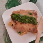 Lachsfilet auf Quinoa-Salat