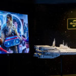 Modell eines Star Wars Raumschiffs mit dem Namen Halcyon