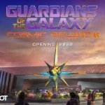 Guardians of the Galaxy: Cosmic Rewind Außenansicht im Wonders of Xandar Pavillon