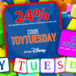 ToyTuesday bei Shop Disney: 24% sparen mit dem Code TOYTUESDAY