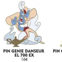 Drei limitierte Pins aus dem Disneyland Paris
