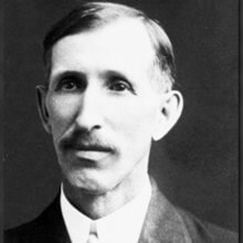 Portrait Elias Disney, Vater von Walt Disney