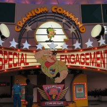 Eingang zur Attraktion Cranium Command