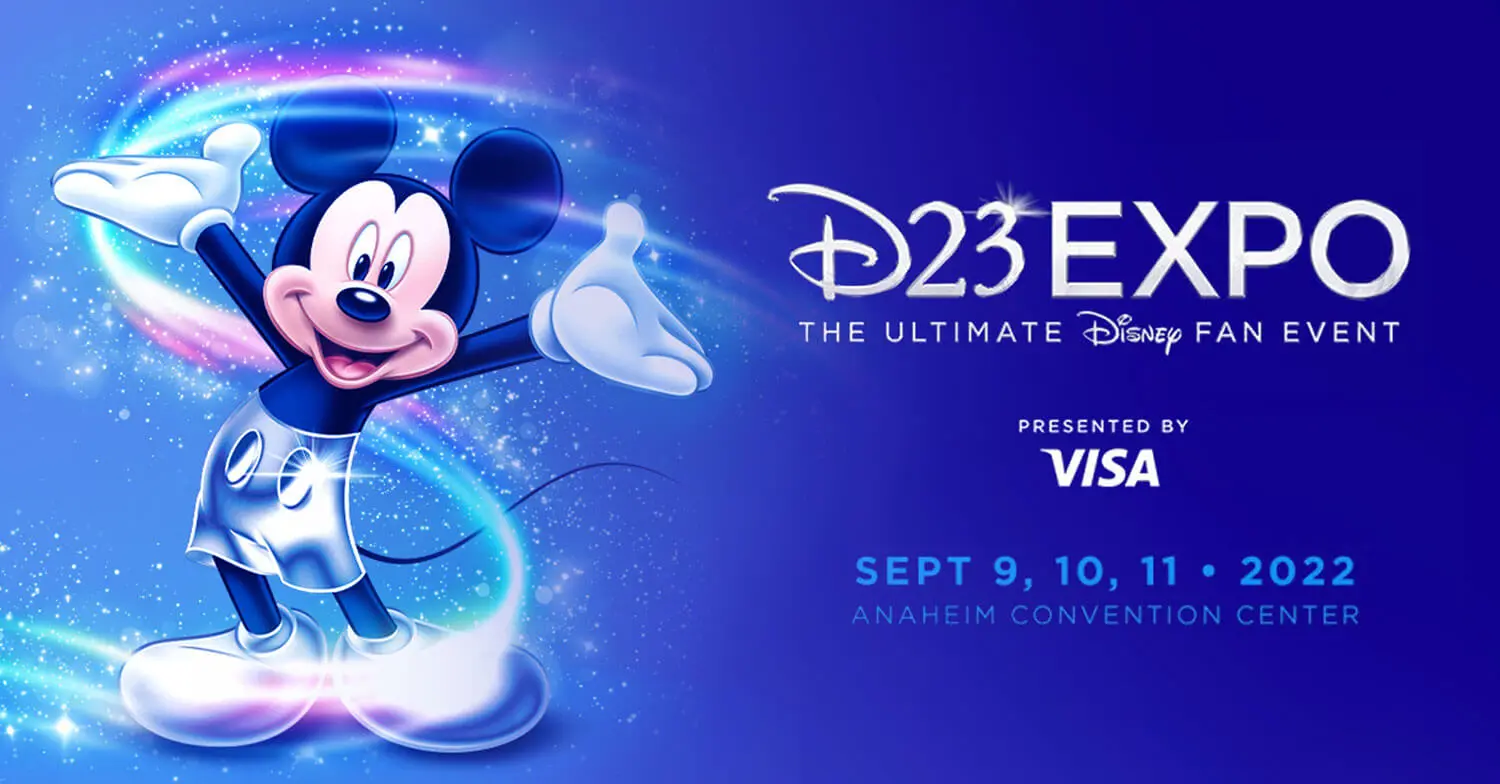 D23 Expo Plakat 9. bis 11. September 2022