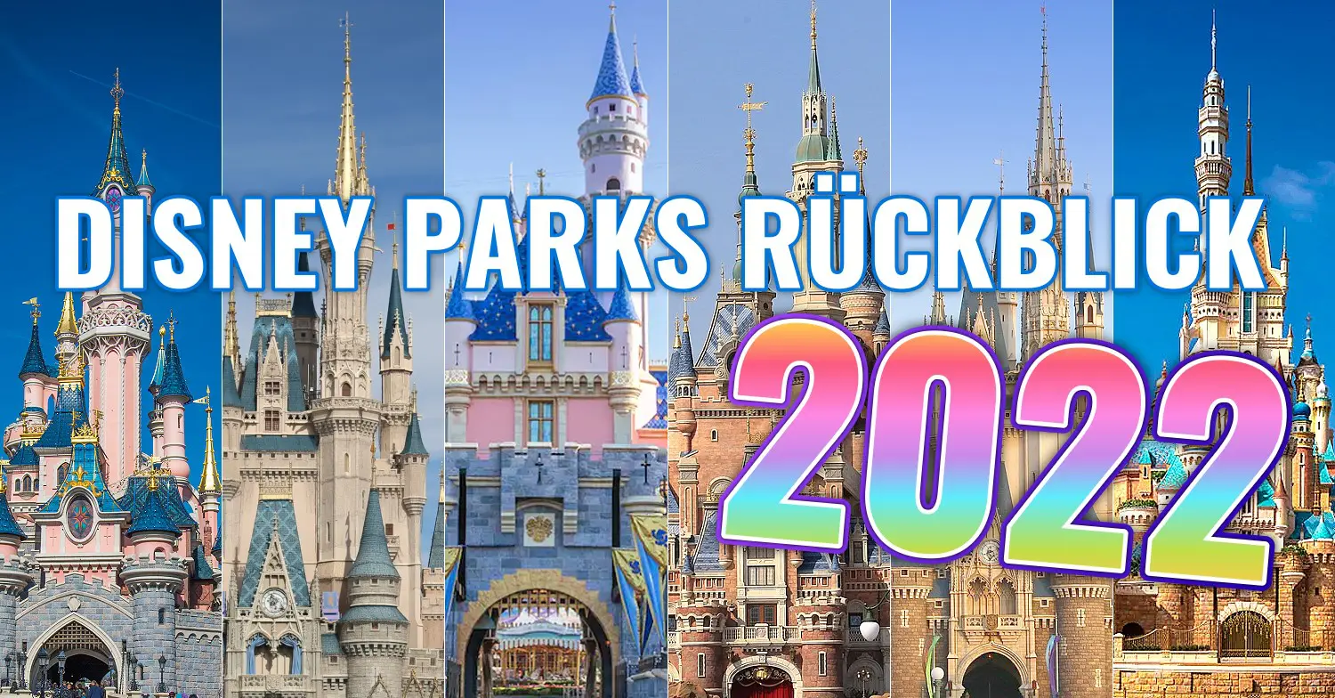 Disney Castles Die Disney Schlösser aus allen sechs Disney Parks der Welt in einer Grafik zusammengefasst