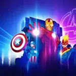 Disneyland Paris 2023 Drohnenshow am Tower of Terror