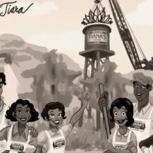 Tianas-Foods-Tower am Tiana’s Bayou AdventureDisneyland