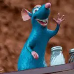 Eine Figur von Rémy beim Epcot International Food & Wine Festival