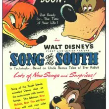 Plakat für den Film Song of the South