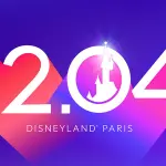 Grafik mit dem Datum 12.04. und der Aufschrift Disneyland Paris