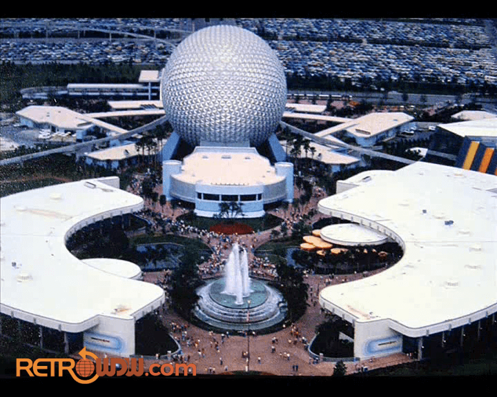 EPCOT Center Communicore Vogelperspektive