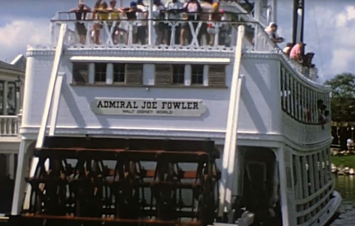 Ein Raddampfer benannt nach der Disney Legende Joe Fowler