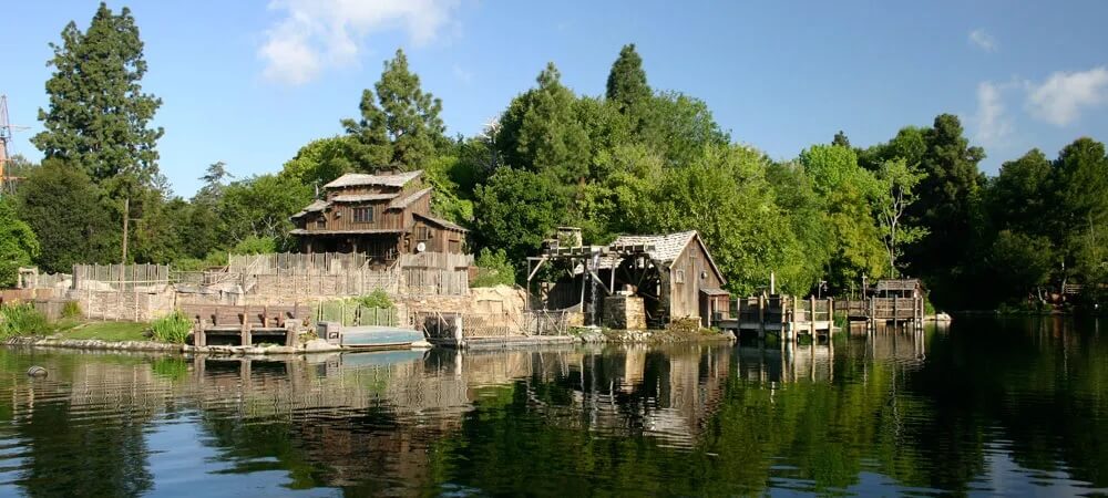 Tom Sawyer Island in Disneyland Anaheim