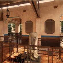 Der neue Wartebereich am Twilight Zone Tower of Terror auf einem Concept Art