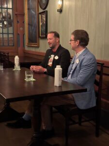 Kyle Laughlin (links) und Michel den Dulk (rechts)