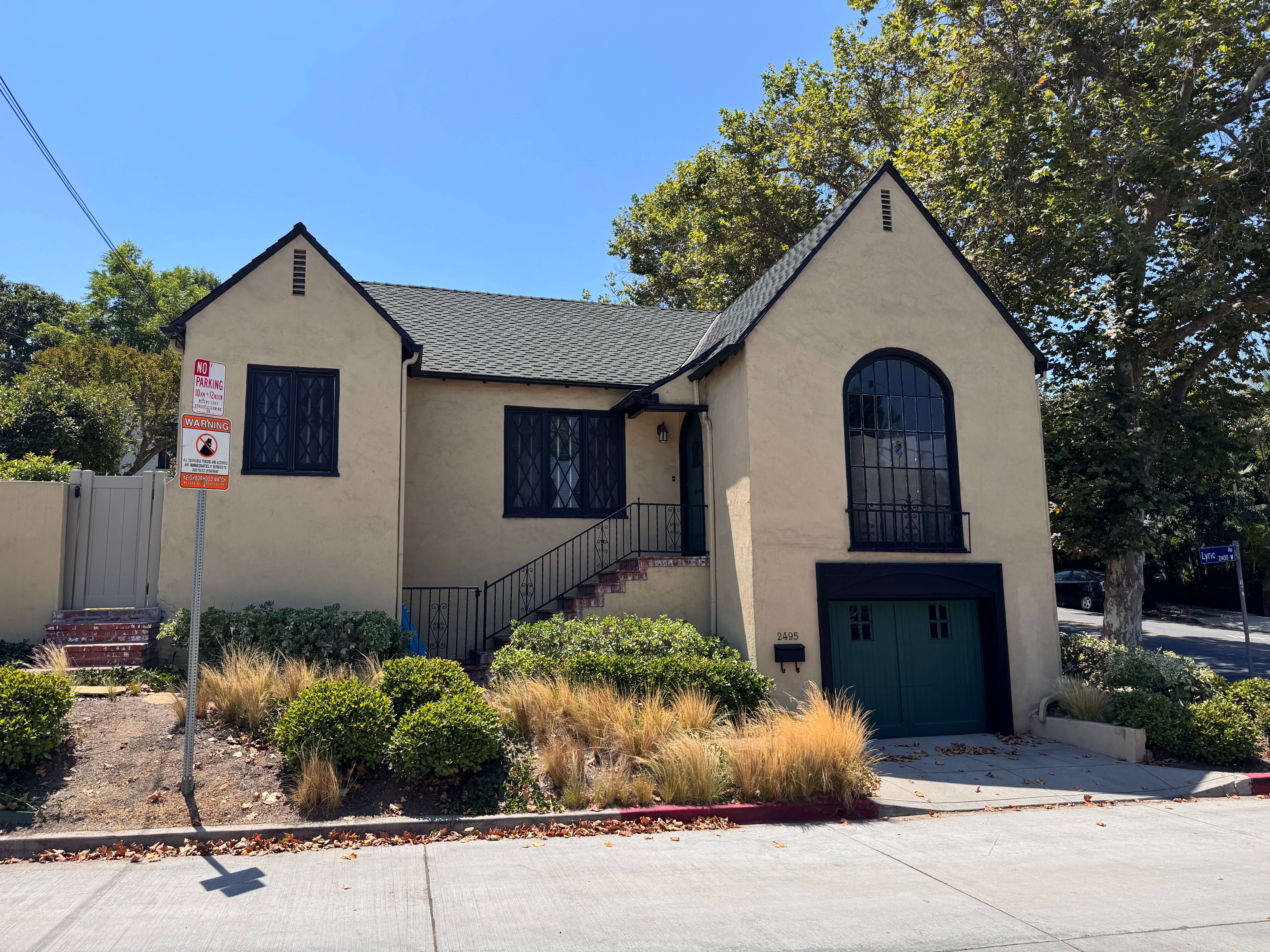 Das erste Wohnhaus von Walt Disney in Burbank.
