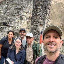 Imagineers auf der Recherchereise in Copán