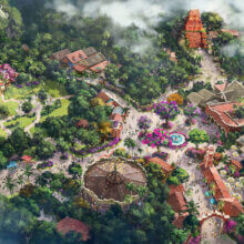 Tropical Americas Animal Kingdom Concept-Art