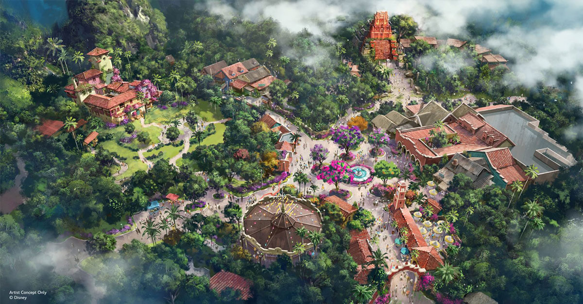 Tropical Americas Animal Kingdom Concept-Art