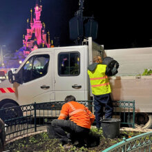 GaLa-Bauer am HUB in Disneyland Paris