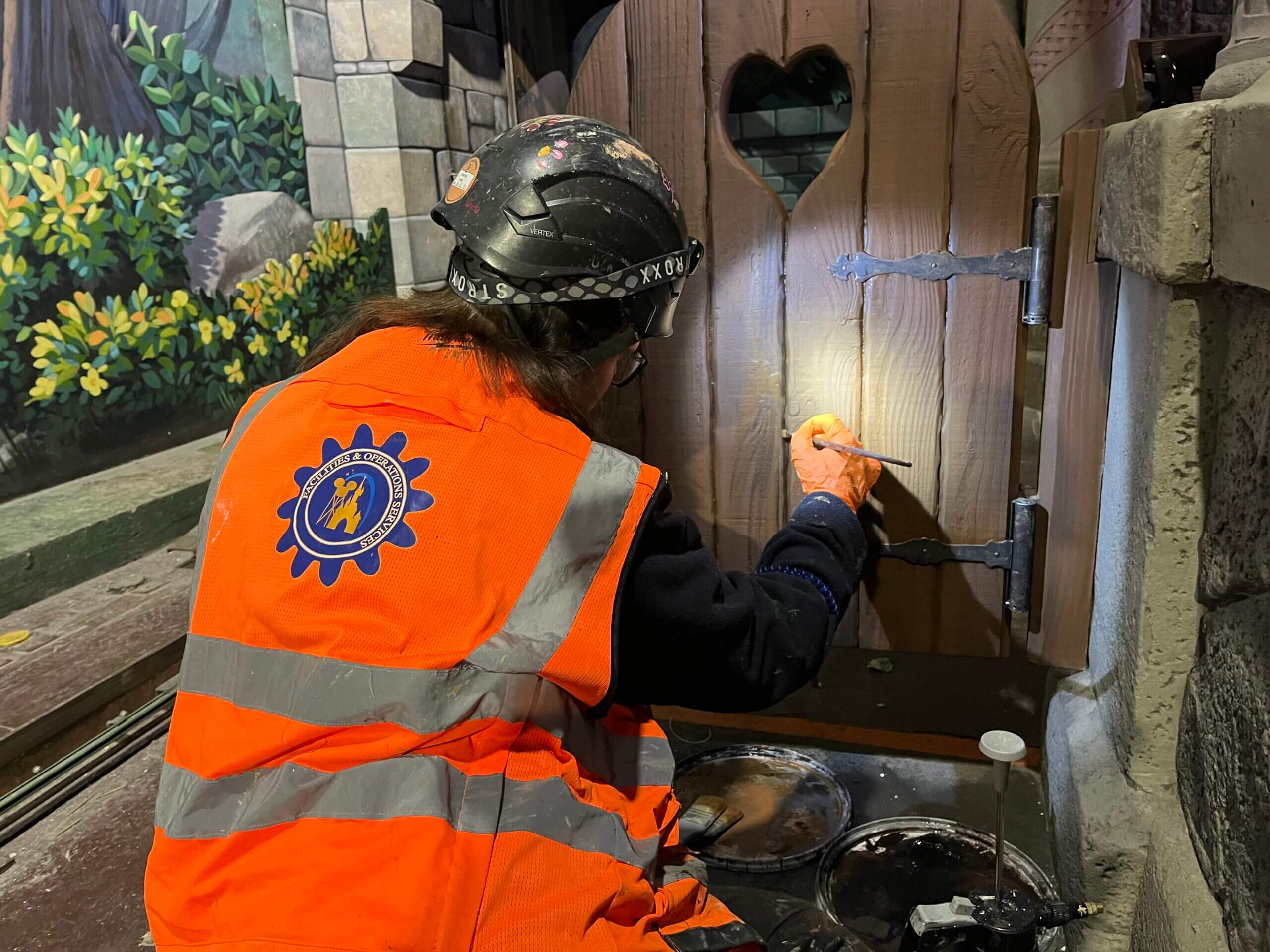 Renoviertes Häuschen der sieben Zwerge in der Disneyland-Paris-Attraktion