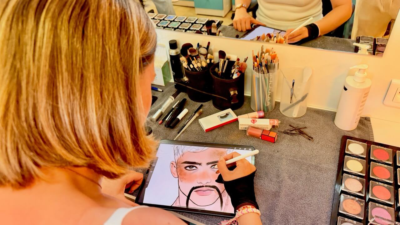 Disney Princess Cavalcade: Das Makeup wird digital entworfen