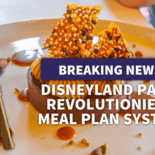 Breaking News: Disneyland Paris revolutioniert Meal Plan System