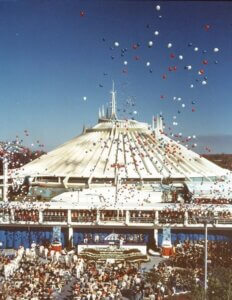 Eröffnungszeremonie von Space Mountain im Magic Kingdom