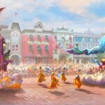Konzeptzeichnung einer neuen Parade im Disneyland Park