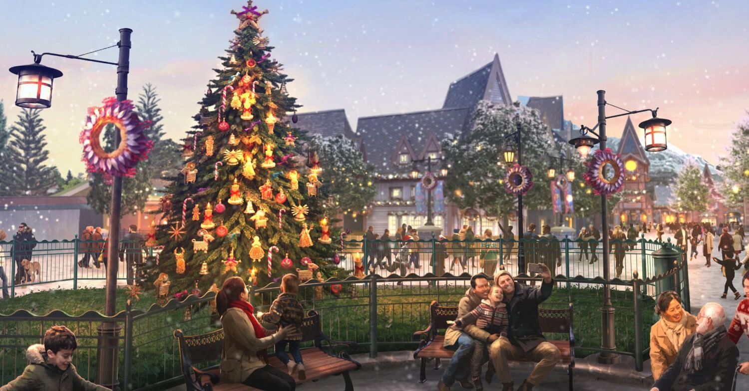 Weihnachten in Arendelle - World of Frozen mit Weihnachtsdeko