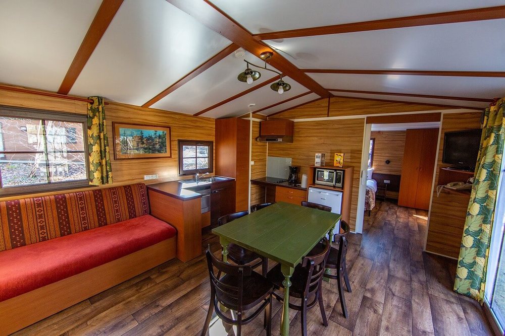 Disney's Davy Crockett Ranch Cabins in the woods in Dineyland Paris