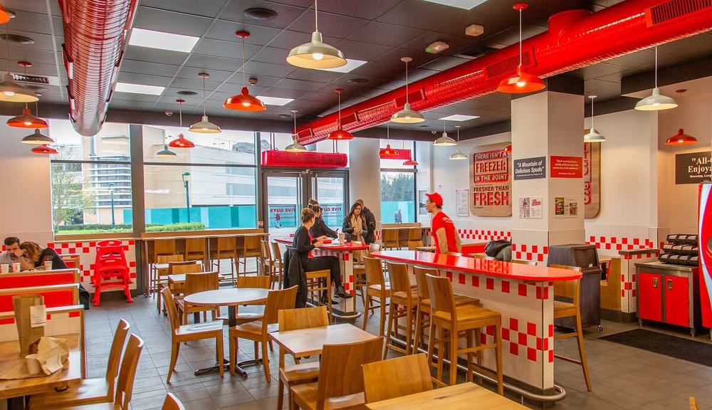 Five Guys BurgerRestaurant im Disney Village
