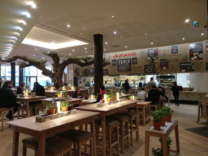 Vapiano Restaurant im Disney Village Pizza & Pasta