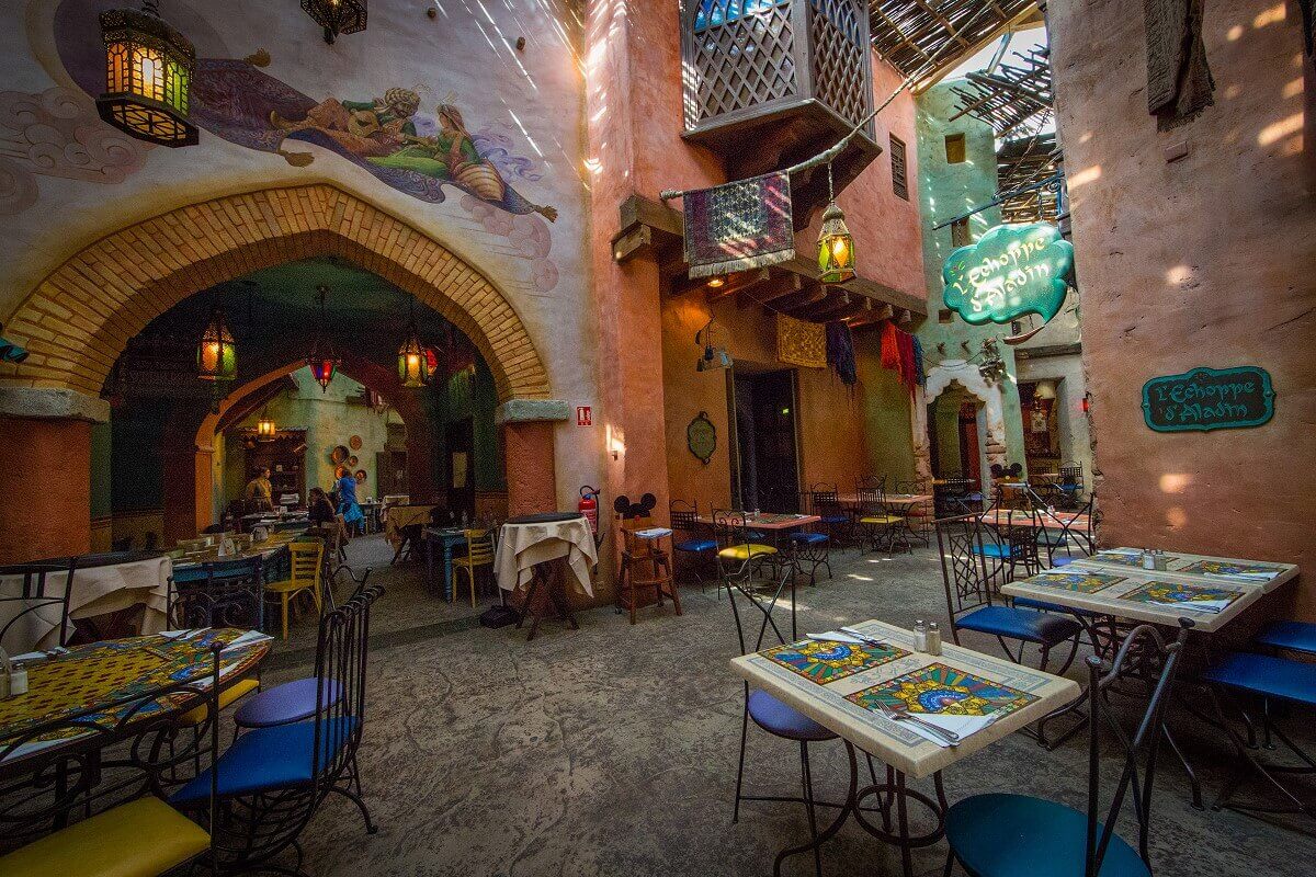 Agrabah Cafe Buffet Restaurant In Disneyland Paris