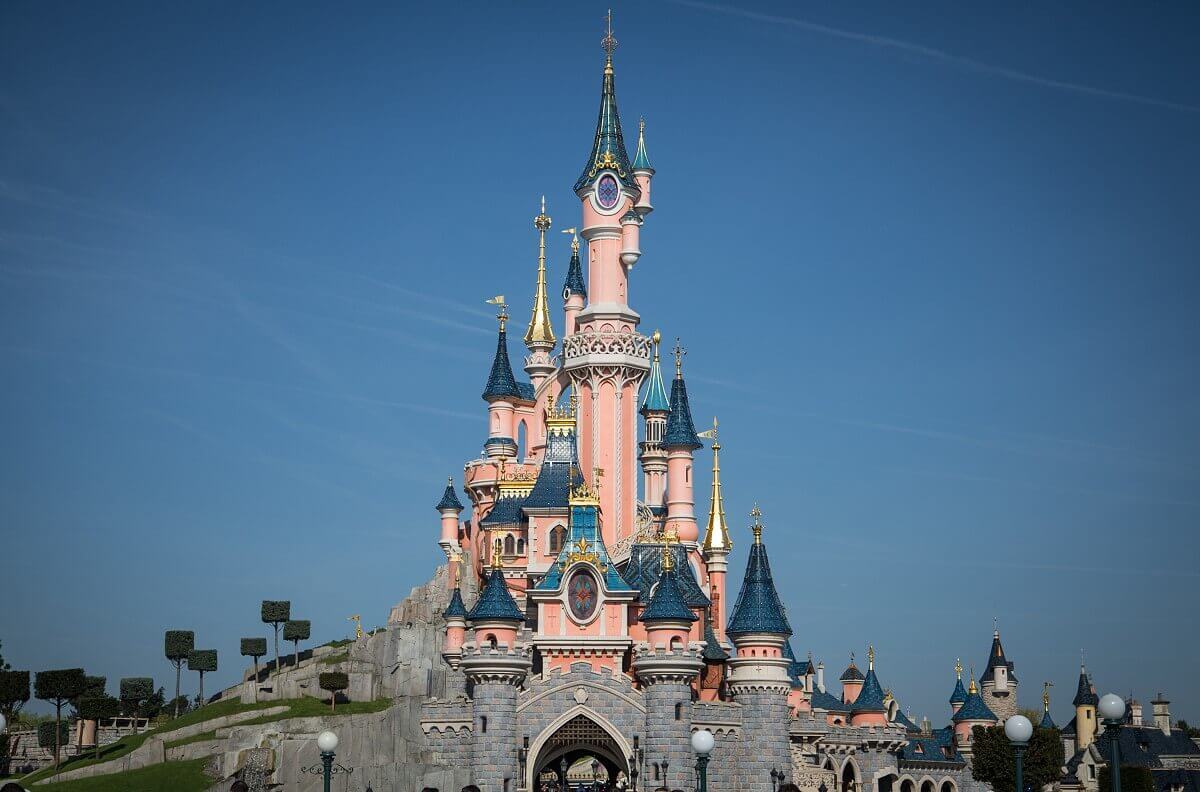 Sleeping Beauty Castle Marchenschloss In Disneyland Paris