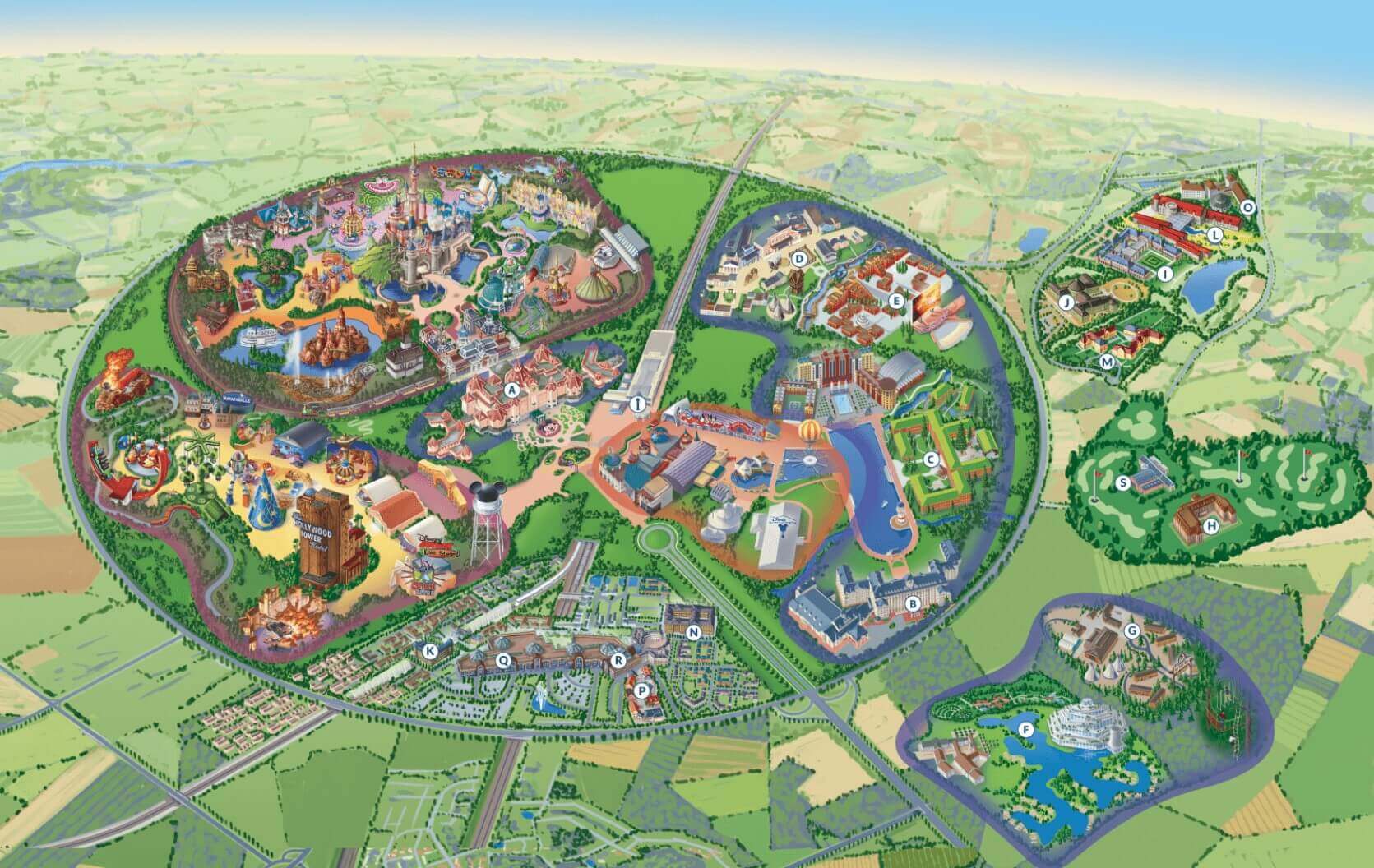 Disneyland Paris: Disney Resort mit Themenparks, Hotels & mehr