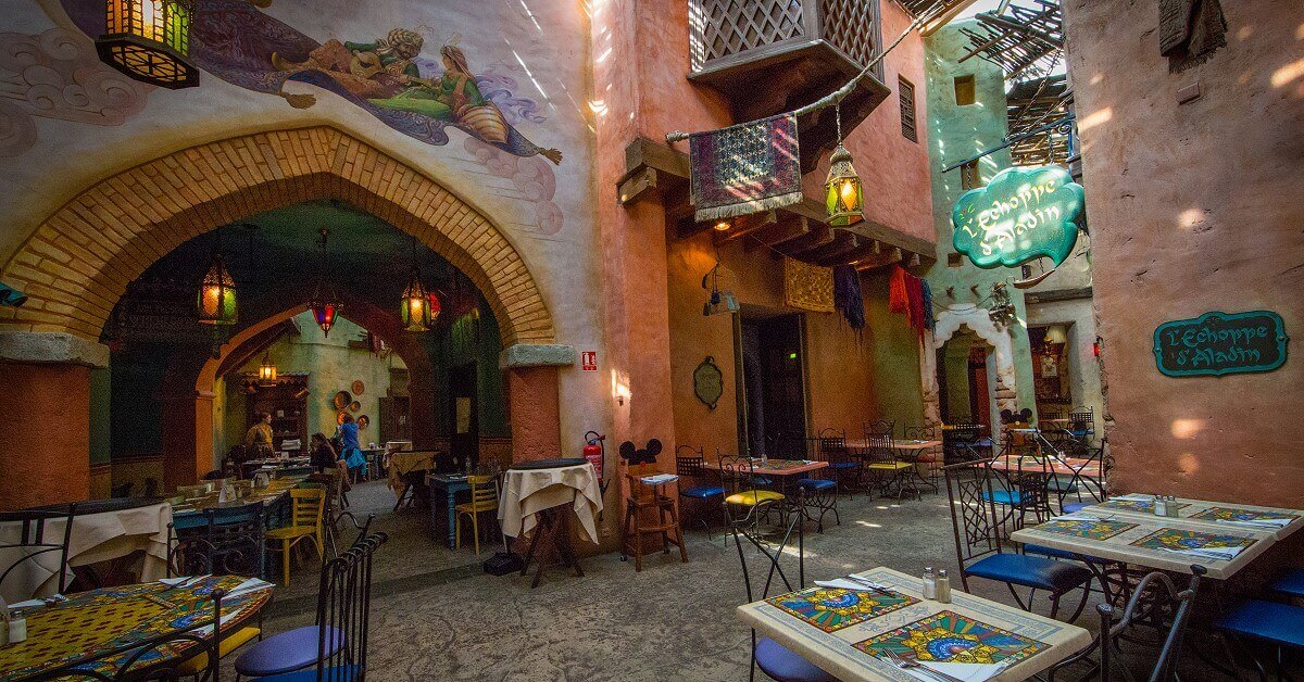 Restaurant Agrabah Cafe Buffet Restaurant Im Disneyland Paris