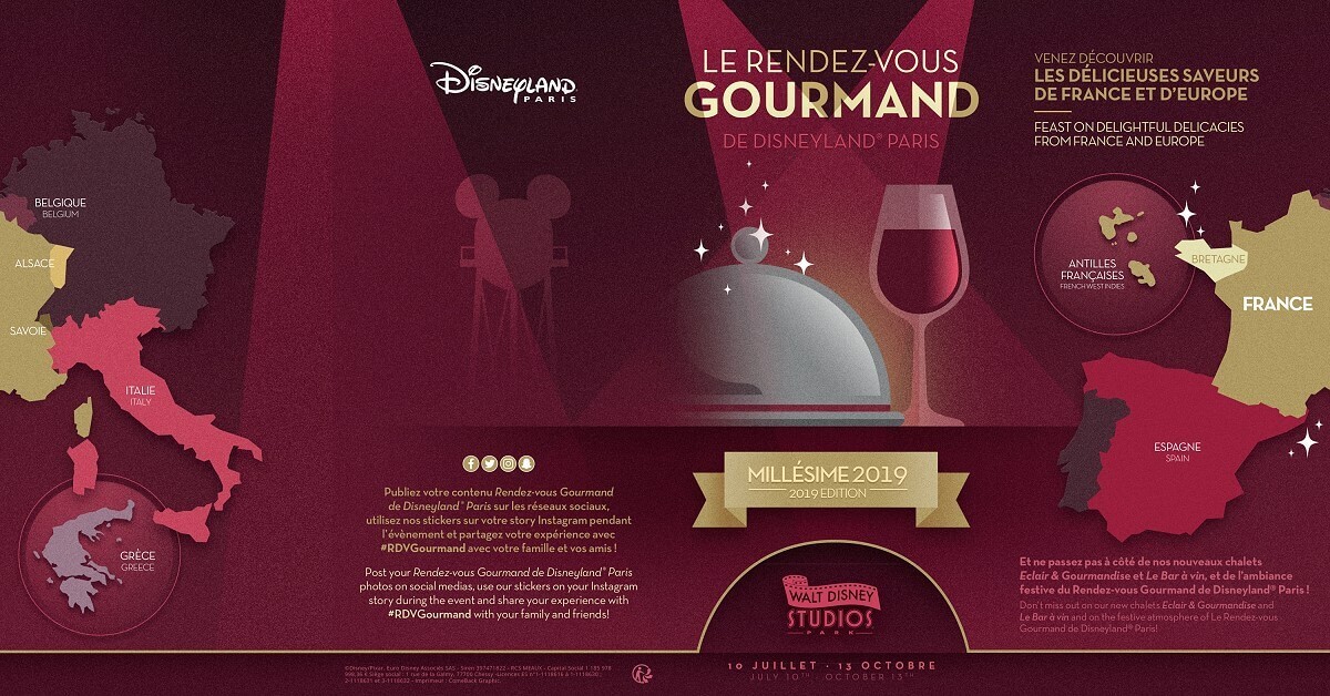 Programm des Gourmetfestivals Rendez-vous Gourmand 2019