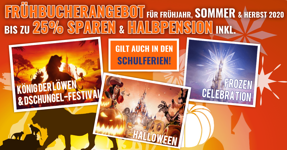 Sonderangebote für Disneyland Paris in 2020