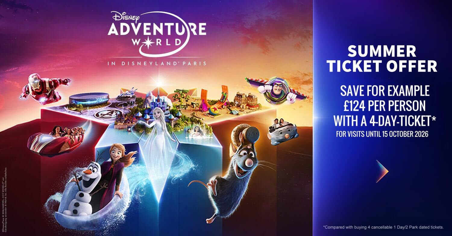 Summer ticket offer: Save €142 per person with a 4-day ticket, for example
