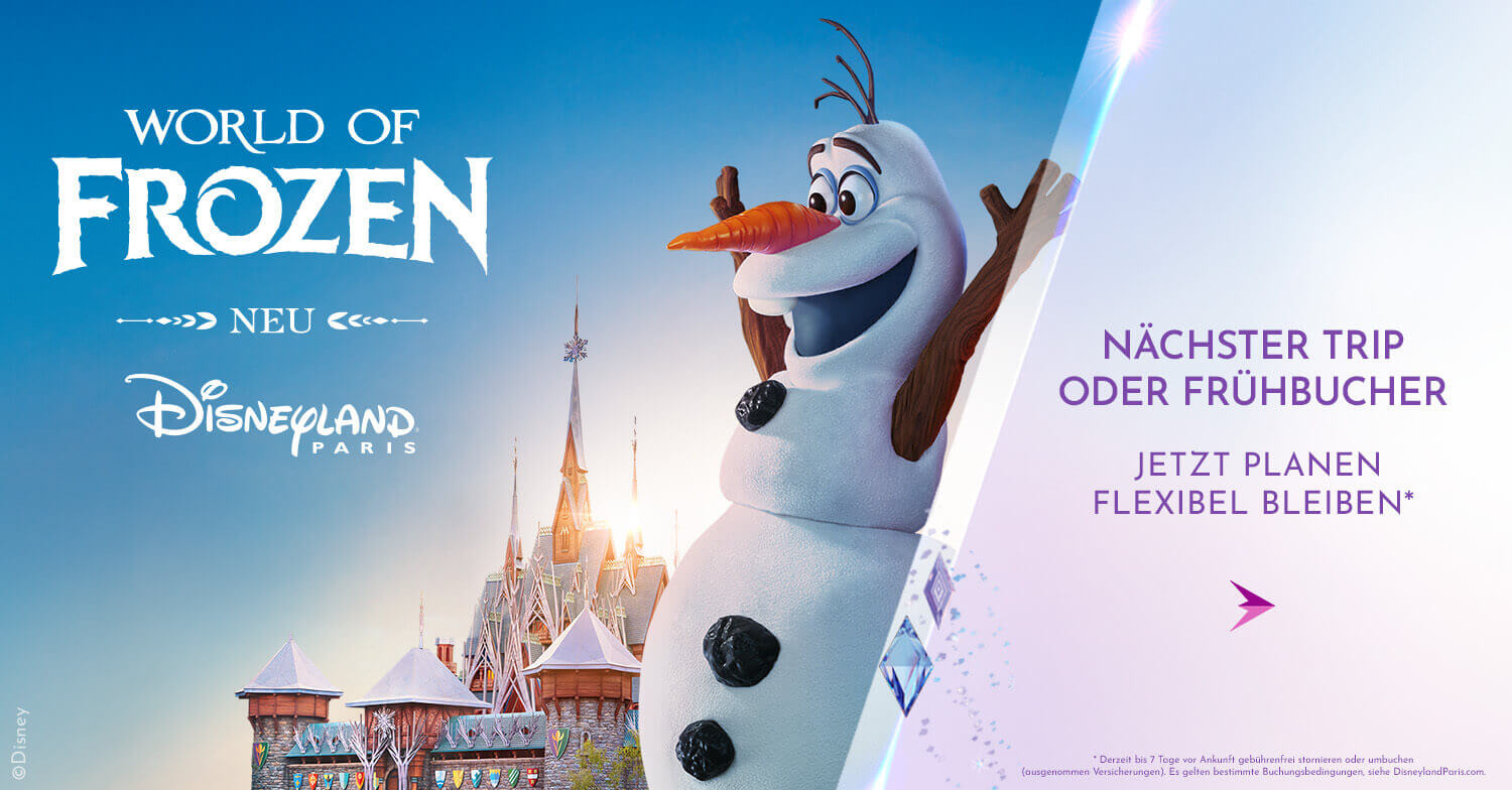Disneyland Paris - egal ob nächster Trip oder als Frühbucher: Jetzt planen und flexibel bleiben