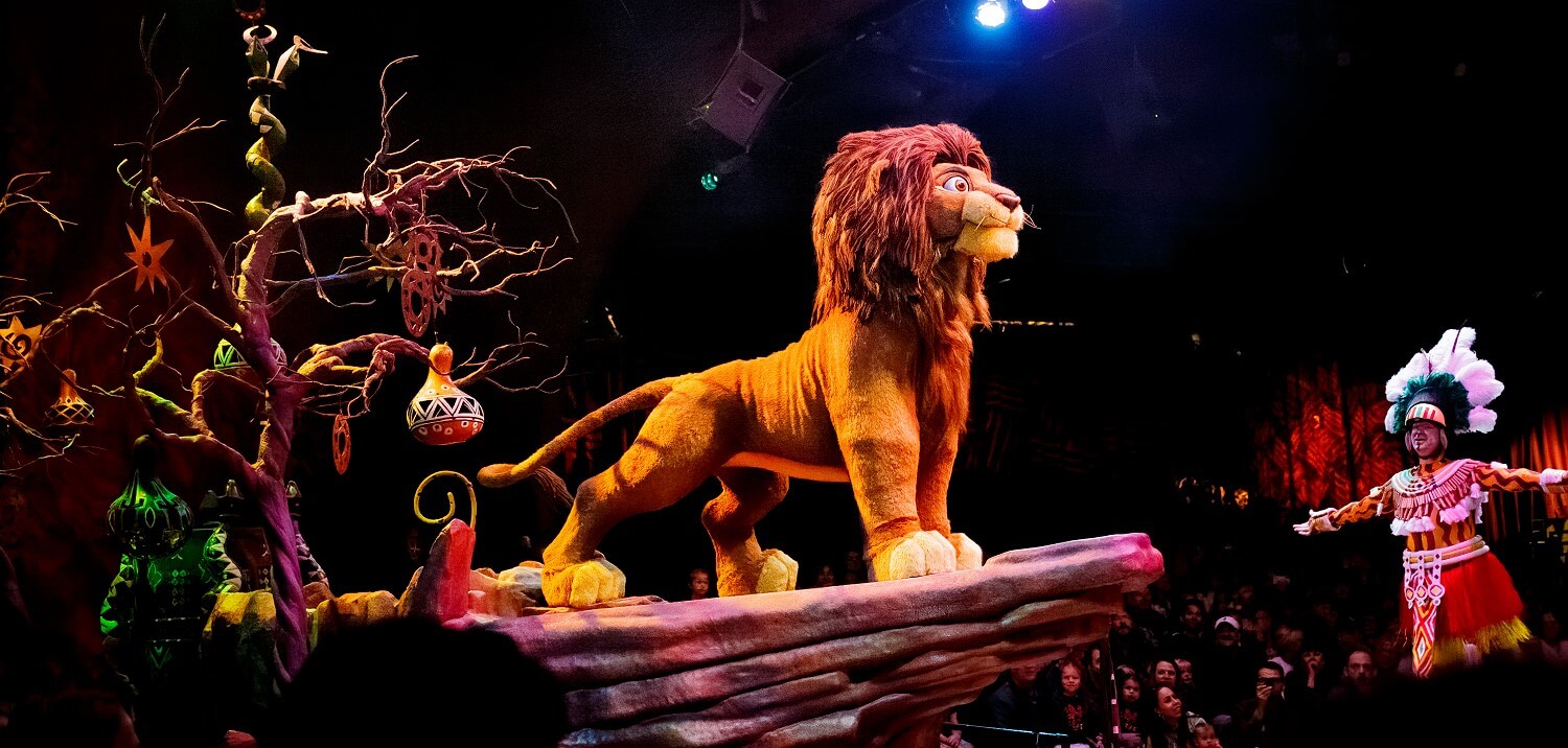 Lion of - Disney King the World Festival Musical Walt