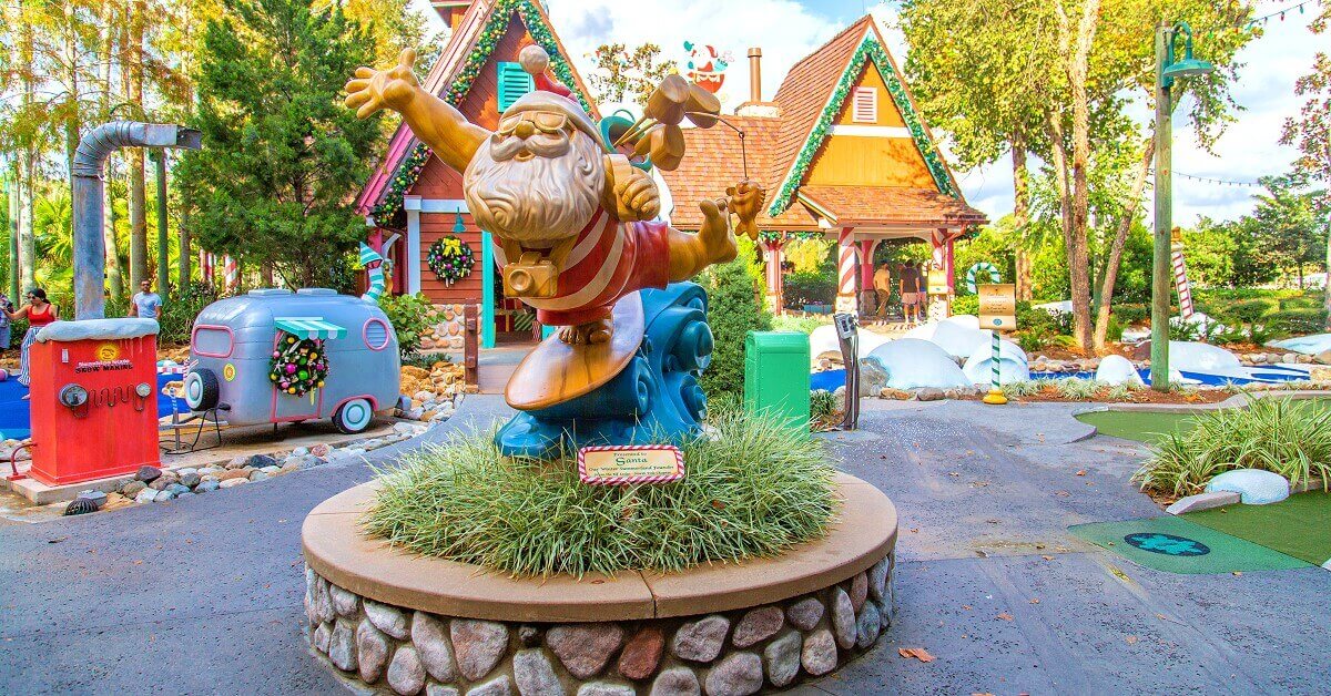 Minigolf In Walt Disney World Fantasia Gardens Winter Summerland